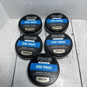AXE Styling Shine Pomade Smooth Look Cream - 2.64oz 5 Tins